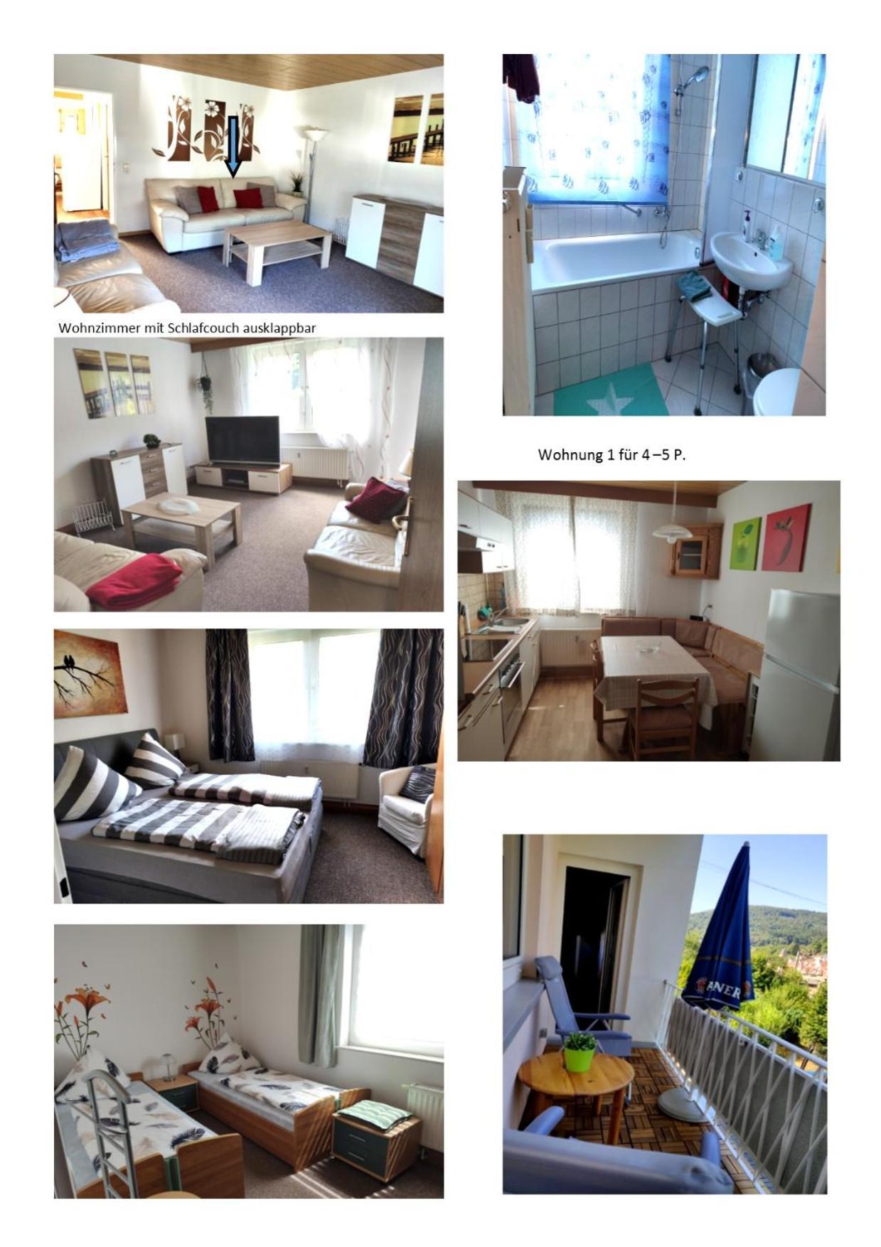 Ferienwohnung Christel Hirschhorn-Neckar Экстерьер фото